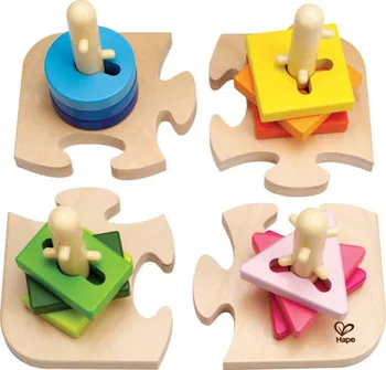 HAPE Kreativní dřevěné puzzle