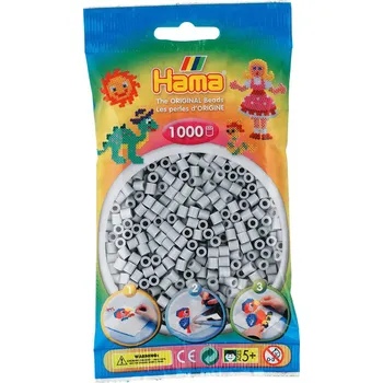 zažehlovací korálek Hama Beads Midi H207-70 světle šedé 1000 ks