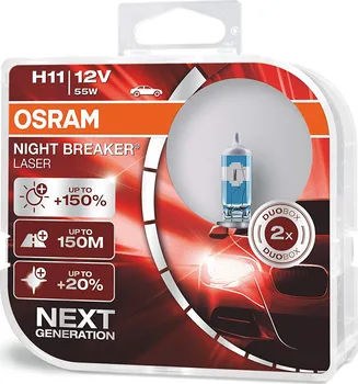 Autožárovka Osram Night Breaker Unlimited 64211NBU-HCB H11 12V 55W