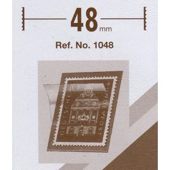 Poštovní známka Hawidky černé, pásky 210 x 48 mm, 25 ks - klemmtaschen