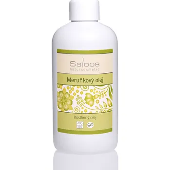 Masážní přípravek Saloos meruňkový olej lisovaný za studena 250 ml