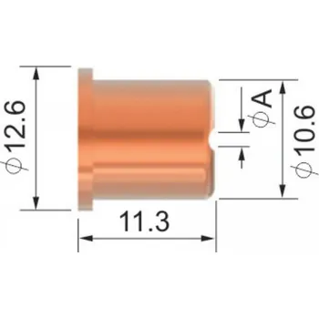 Příslušenství ke svářečce PARKER TORCHOLOGY Dýza PARKER SCB 50 - 1,0 mm (50 A) - řezání s odstupem P1304