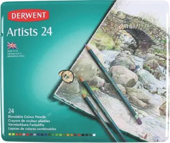 Pastelka Derwent Artists 24 ks