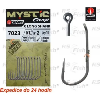 Rybářský háček VMC Mystic Carp X Long Shank 7023 8