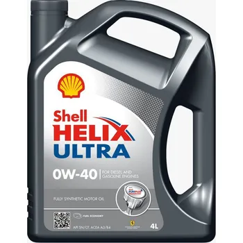Motorový olej Shell Helix Ultra SN/CF 0W-40, 4 l