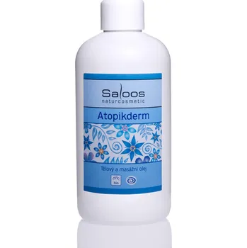 Masážní přípravek Saloos tělový a masážní olej Atopikderm 250 ml