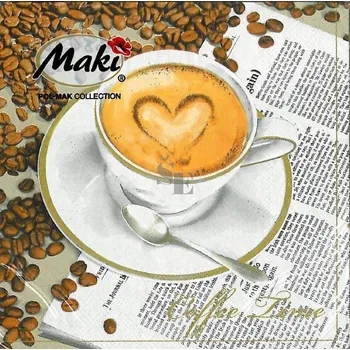 Papírový ubrousek Papírové ubrousky šálek kávy 33/3/20, Stil