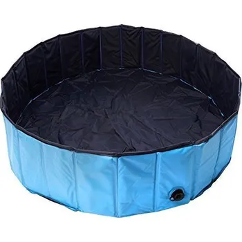 Hračka pro psa Croci Skládací bazén pro psa 120 x 30 cm | modrý