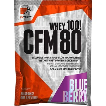 EXTRIFIT CFM Instant whey 80 30 g, borůvka