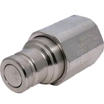 Příslušenství ke kompresoru Vsuvka bezodkapová FEM samec G3/8" DN3/8" ISO 16028 oboustranně uzavíratelná Rectus Parker FEM-372-6FB