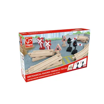Vláček a vláčkodráha HAPE Mechanická návěstidla