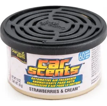 Vůně do auta California Car scents Strawberries&Cream - Jahodový krém