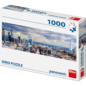 Puzzle Dino Panoramic pohled na Londýn 1000 dílků