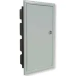 rozvodnice ERP18-5 90mod., do zdi, IP40, plech.dveře, šedá