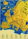 Giftio Stírací mapa Evropy Deluxe XL…