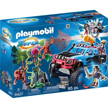Stavebnice Playmobil Recenze Playmobil 9407 Monster truck s Alexem a Rock Brock