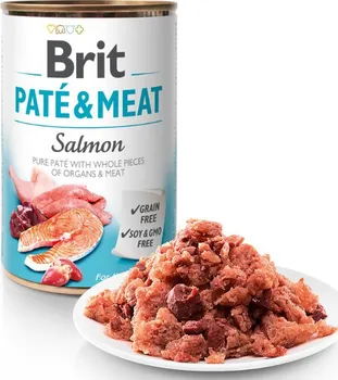 Krmivo pro psa Brit Paté & Meat Salmon