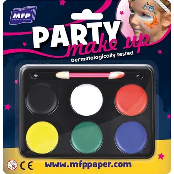 MFP barvy na obličej se štětečkem 6…