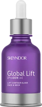 Pleťové sérum Skeyndor Global Lift Contour Elixir Face and Neck silně koncentrovaný liftingový elixír 3v1 30 ml
