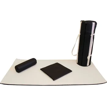 Zdraví Matrace FLOW Portable DUO Set - skládací matrace na thajskou masáž a Shiatsu (200x100x2,5cm) 200*100*2,5 cm / krémovo-čokoládová