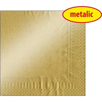 Papírový ubrousek MFP Gold 33 x 33 cm