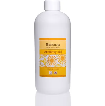 Masážní přípravek Saloos Bio arnikový olej olejový extrakt 500 ml