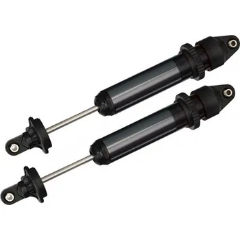 RC vybavení 1:5 Traxxas X-Maxx 8S 4WD: Tlumič GTX hliníkový, černý (2 ks)