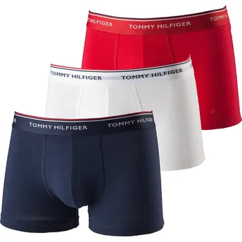 Tommy Hilfiger Premium Essentials 3pack navy/červené/bílé XXL Boxerky Tommy Hilfiger Premium Essentials 3pack navy/červené/bílé XXL