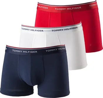 Tommy Hilfiger Premium Essentials 3pack navy/červené/bílé XXL