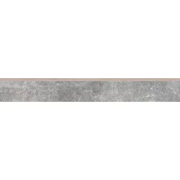 Dlažba Montego grafit cokol mat - dlaždice sokl rektifikovaný 8x59,7 šedá 149817