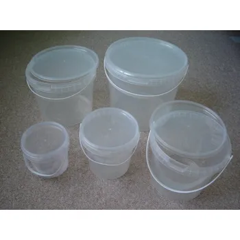 kbelík Kbelík s víčkem 5,7 litrů transparentní