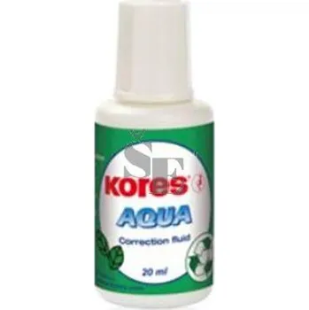 Kancelářské potřeby Korekční lak Aqua štěteček, Kores