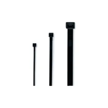 Stahovací páska pásek vázací 140x3,5 - černá UV (100ks)