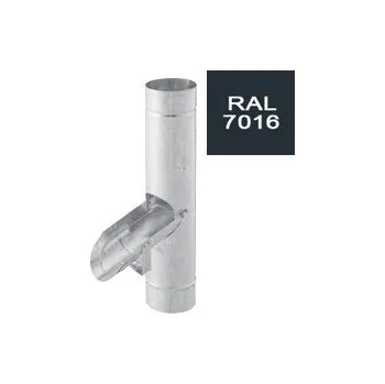 okap EVROmat Odvaděč vody ŠEDÝ RAL 7016 120 mm