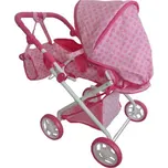 Baby Mix 2v1 kočárek pro panenky růžový…