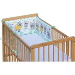 SCARLETT mantinel do postýlky 4dílný Kulíšek - zelená