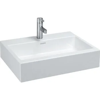 LAUFEN LIVING CITY umyvadlo s otvorem 60x46 1743.4.000.104.1 broušená bílá