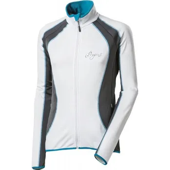 Dámská mikina Progress Bohemia bílá/šedá