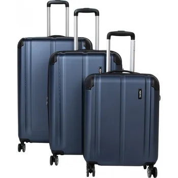 Travelite City 4w S,M,L Navy sada 3 kufrů