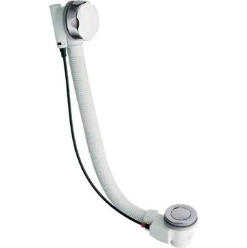 Sifon SILFRA SEICR90 automatický van. přepad 875mm,chrom