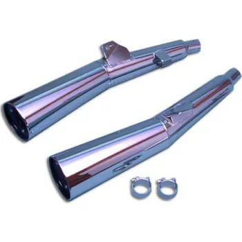 Koncovka výfuku Marving Výfuk MARVING MASTER XJ650/750/900 homologovaný - pár - chrom