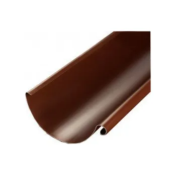 okap Okapový žlab HNĚDÝ RAL 8017 400 mm cena za 1 bm Délka 2 metry