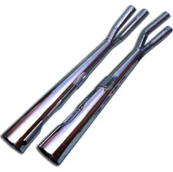 Koncovka výfuku Marving Výfuk MARVING MARVI CB 350 FOUR homologovaný - pár - chrom