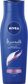 Šampon Nivea Hairmilk šampon pro jemné vlasy 250 ml
