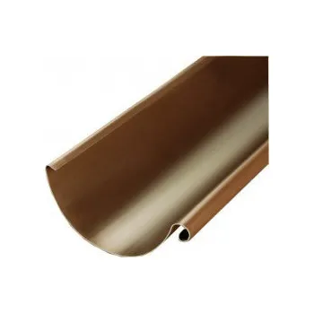 Střecha Okapový žlab CIHLOVÝ RAL 8004 250 mm cena za 1 bm Délka 4 metry