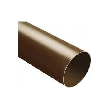 Střecha Okapový svod CIHLOVÝ RAL 8004 150 mm cena za 1 bm Délka 1 metr