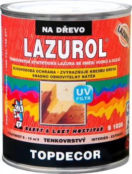 Lak na dřevo Lazurol Topdecor S1035 0,75 l