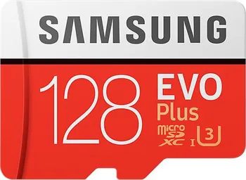 Paměťová karta Samsung Micro SDXC 128 GB Class 10 UHS-3 (MB-MC128GA/EU) + SD adaptér