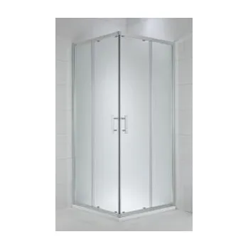 JIKA Cubito Pure sprchový kout 80x80cm stříbro/artic H2512410026661