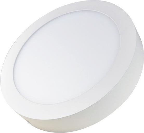 LED přisazený mini panel 12W IP44 kruh bílý 950 lm, CCT change